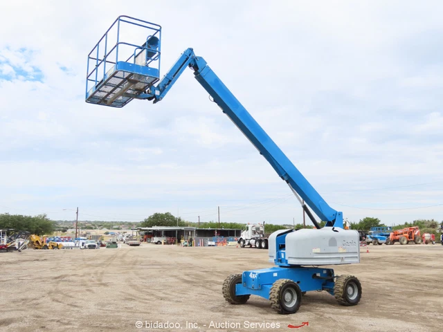 2013 Genie S-45 45' 4WD Diesel Boom Lift Man Aerial Jib Generator Diesel