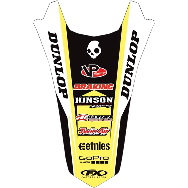 Factory Effex 19-32430 Rear Fender Graphics Kit - Style 16