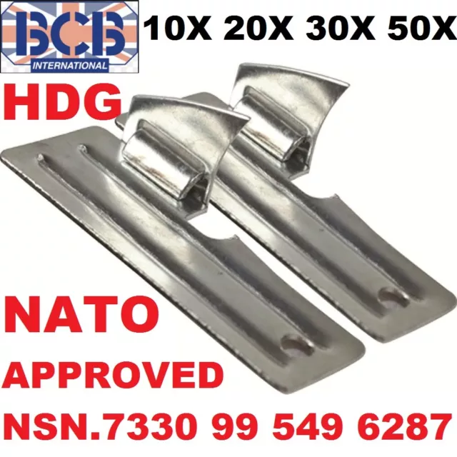 Bcb Tin Can Opener 10X 50X British Army Military Nato Gi Bottle P51 P38 Survival