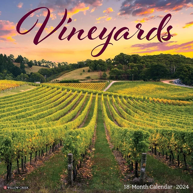 Vineyards - 2024 Calendario da Parete - Nuovo - 37751