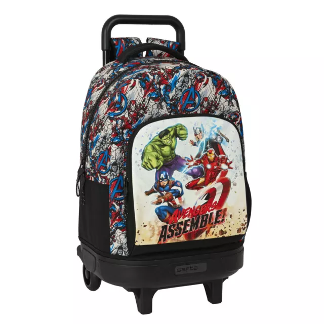 Cartable à roulettes The Avengers Forever Multicouleur 33 X 45 X 22 cm