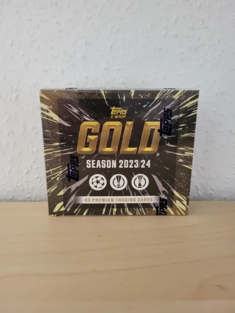 Topps UEFA Club Competitions Gold 2023/24 Box Neu OVP