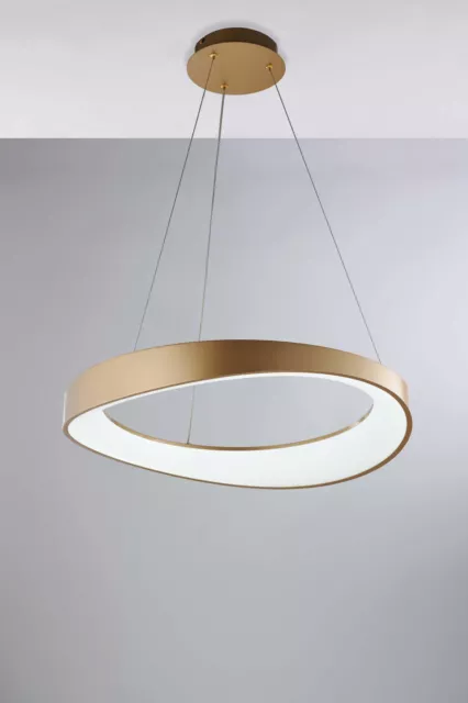 Lámpara de Araña Para LED Moderno Design Oro D.60cm de Lujo Lgt 102 2