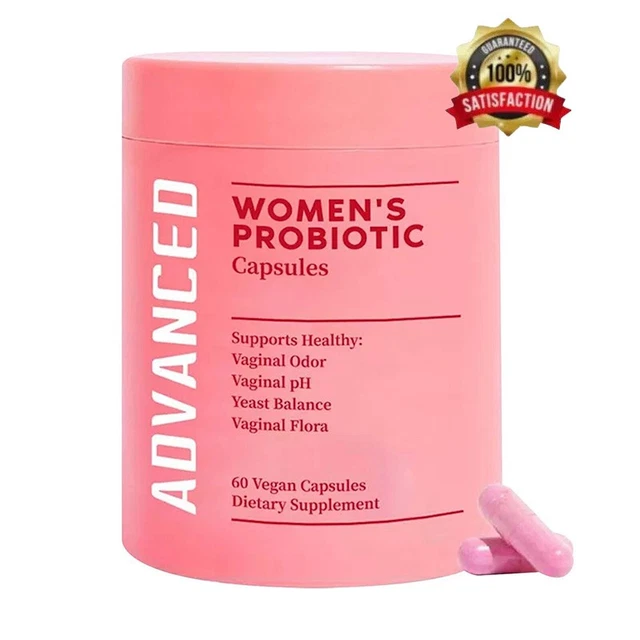 ADVANCED WOMEN'S PROBIOTIC Capsules 60 Dietary Supplemnet | New £8.99 ...
