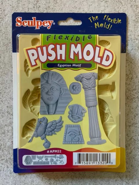 Sculpey Flexible Push Mold APM32 Egyptian Motif