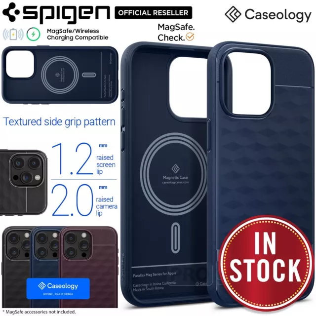 For iPhone 15/ Pro/ Max/ Plus Case SPIGEN Caseology Parallax Mag Bumper Cover