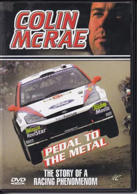 COLIN MCRAE Pedal To The Metal Rally DVD Region 0