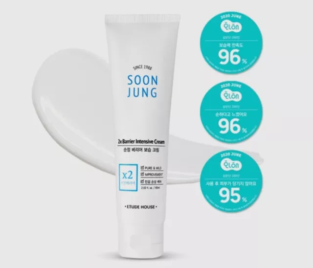 [ETUDE HOUSE] Soon Jung 2X Barrier Intensive Cream / 60ml