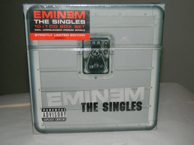 EMINEM THE SINGLES 10+1CD BOXSET レア EMINEM THE SINGLES 10+1 CD BOX SET Rare Limited Edition Hip