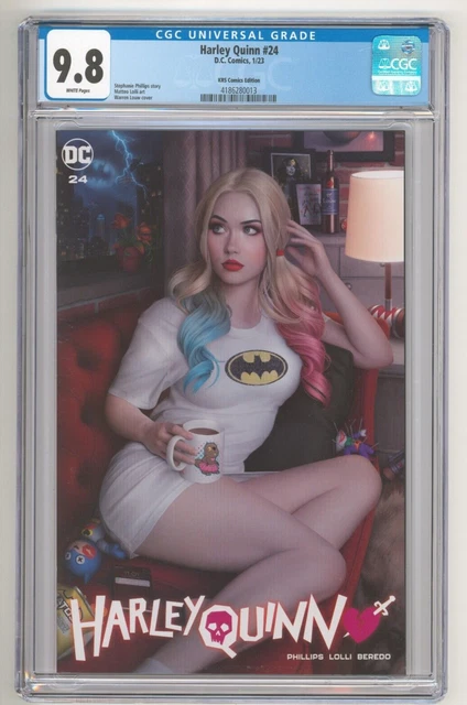 Harley Quinn #24 Warren Louw Trade Variant CGC 9.8