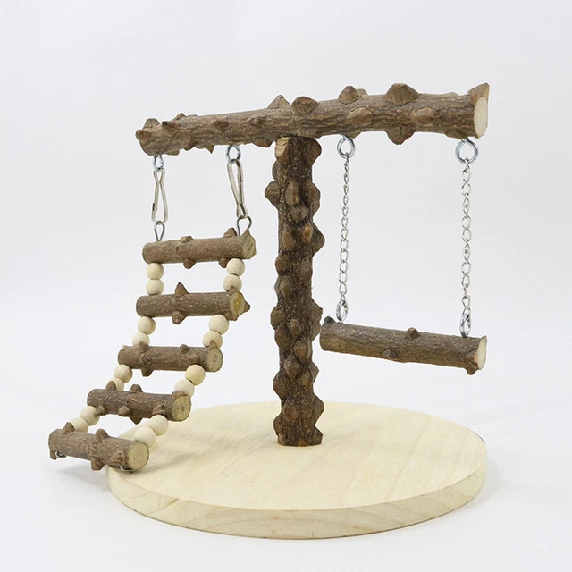 Haustier-Vogel-Spielplatz-Schaukel-Vogel-Plattform-Sitzstange Für Aras