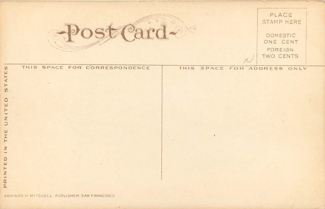 Mitchell Postcard 674. Southern Pacific RR Depot, Santa Barbara CA Coast Line 2