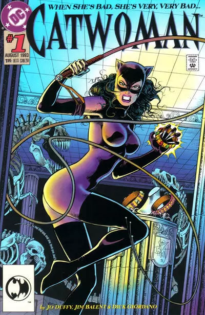 CATWOMAN (Vol. 2) #1 VF, 1st Ongoing, Direct, DC Comics 1993 Stock Image