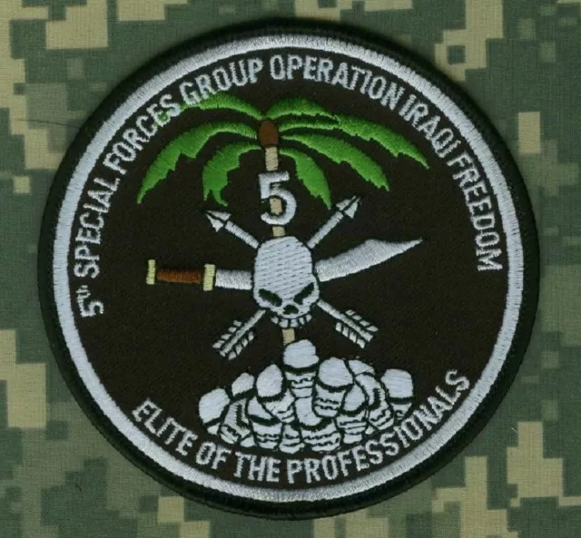 TALIZOMBIE© WHACKER JSOC SPECIAL FORCES GROUP SFG DETACHMENT TEAM: 5th SF Group