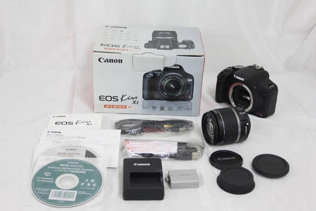 Canon Eos Kiss X3 18-55Mm Is Lens Kit | eBay