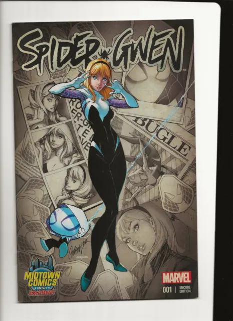 Spider-Gwen #1 Jsc J Scott Campbell Midtown Encore Variant Marvel