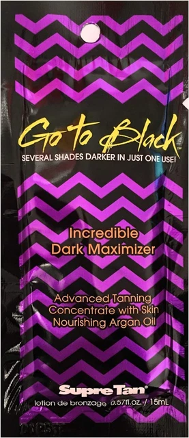 Supre Tan Go To Black Maximizer 15 ml