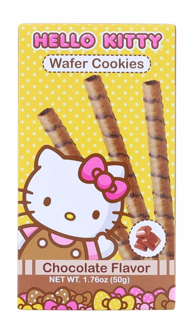 Hello Kitty Chocolat Gaufrette Cookies 46.7ml Paquet