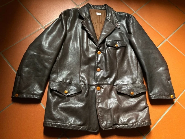 COMPANY BY Massimo Osti Leather jacket late 1980 EUR 390,00