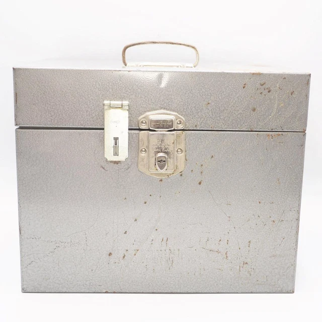 PORTA FILE HAMILTON Skotch Metal Industrial Storage Box NO KEY 29.99