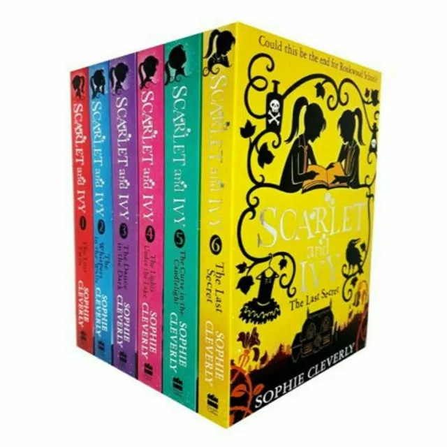 Scarlet and Ivy Series 6 Books by Sophie Cleverly - Ages 8-12 - Paperback