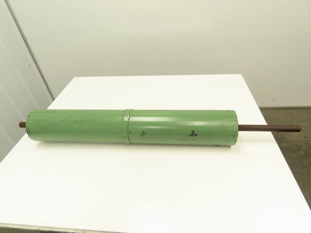 6"x 36" Steel Drum Roller Conveyor Drive Pulley 1" Dia Welded Shaft