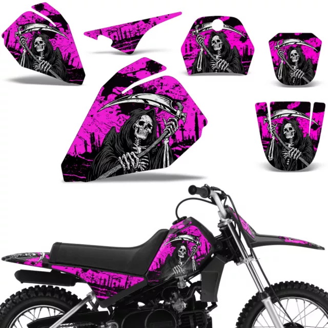 Décalque Graphisme Kit pour Yamaha Pw 80 Moto Motocross MX Deco