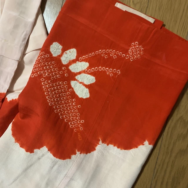 Japanese　kimono  naga juban silk 100% 3