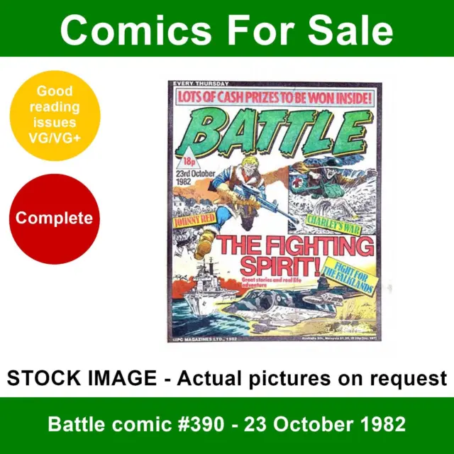 Battle comic #390 - 23 October 1982 - VG/VG+