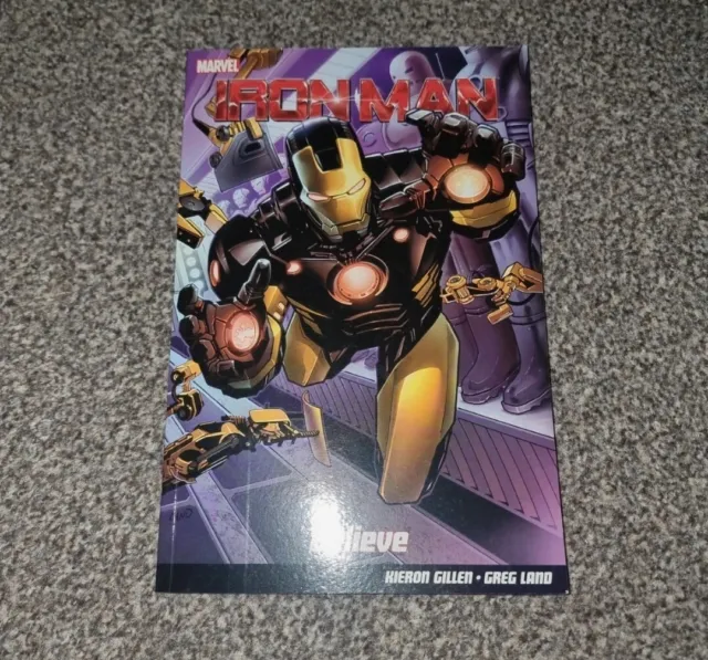 Iron Man Believe TPB Near Mint Marvel Comics Invincible Graphic Novel