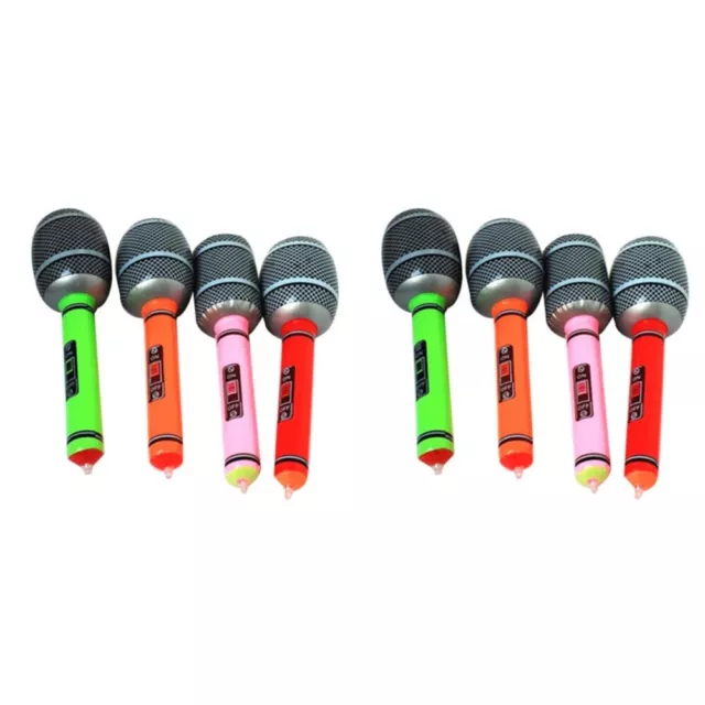 8 Pcs Child Microphone Wireless for Speaking 90s Party Favors
