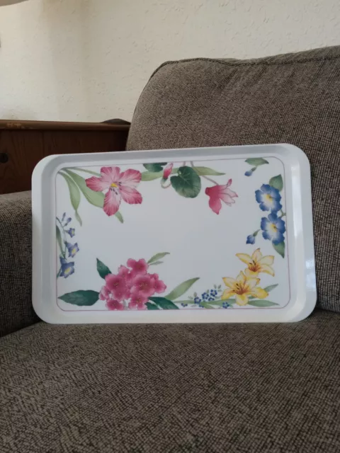 Villeroy & Boch Flora Bella 18 3/4” Serving Tray Made in Italy