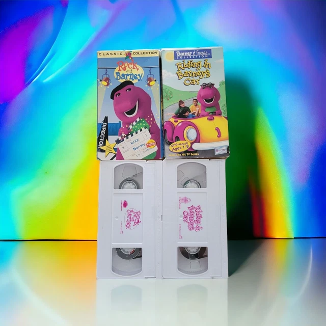 BARNEY RIDING IN Barneys Car VHS 1995 Rock with Barney VHS £27.47 ...