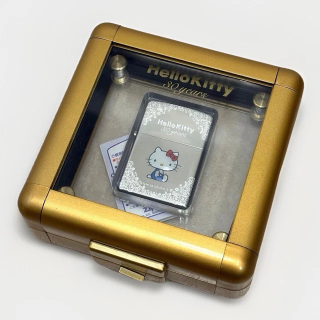 ZIPPO HELLO KITTY 30 Aniversario Encendedor Edición Limitada Plata