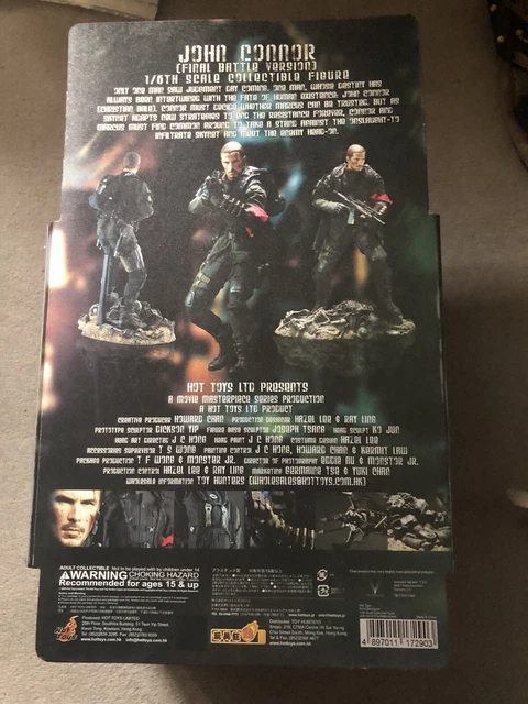 LOT FIGURINES HOT TOYS 1:6 Terminator Salvation - John Connor et Marcus Wright