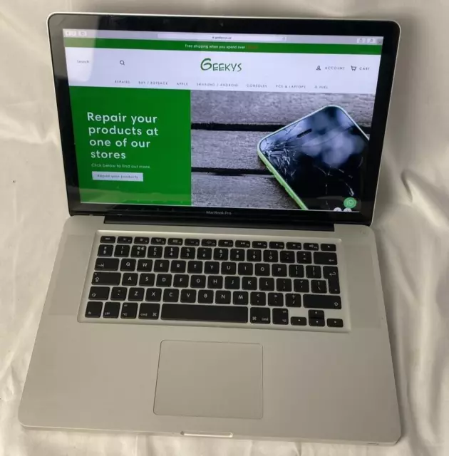 Apple MacBook Pro 15" A1286 (128GB, Intel Core i7 3rd Gen, 2.3GHz, 8GB)