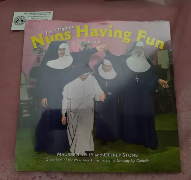 2024 NUNS HAVING Fun Wall Calendar 21.99 PicClick