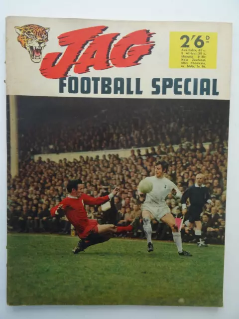 1968 JAG Comic 96 Page Football Special from Fleetway Publications Priced 2/6d