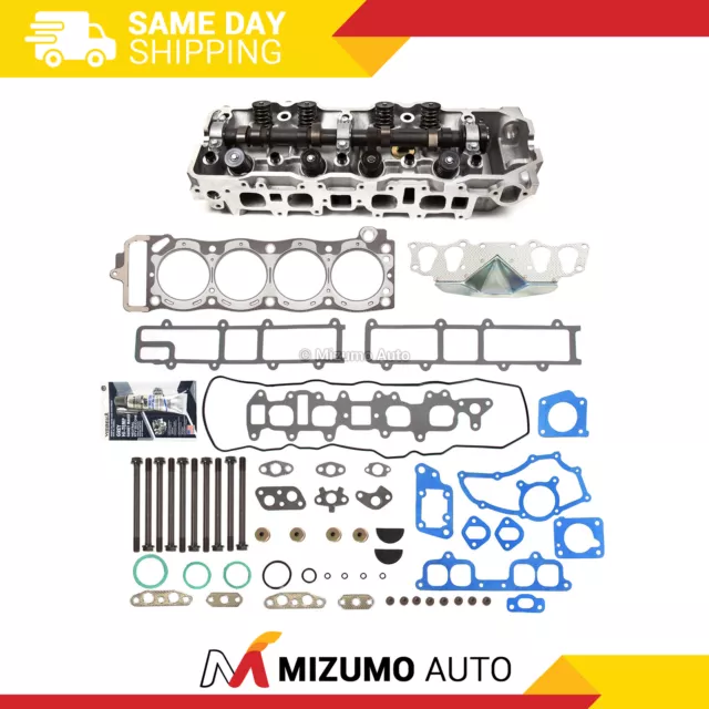 Complete Cylinder Head Head Gasket Set w/ Bolts Fit 85-95 2.4 TOYOTA PICKUP 22RE