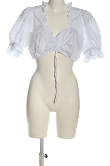 Camicia folcloristica KRüGER donna taglia DE 44 bianco casual look