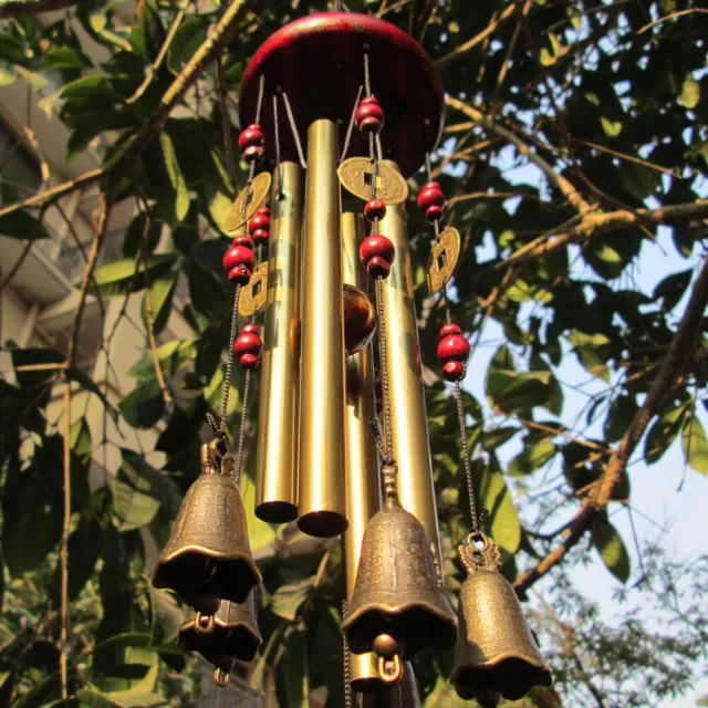 Large Wind Chimes Bells Aluminum Copper Ornament Windbell Yard Garden Home Decor