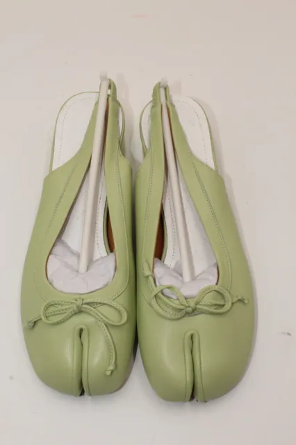 New COA Maison Margiela Green Tabi Slingback Heels – Size 37 / US 7 - NWOB