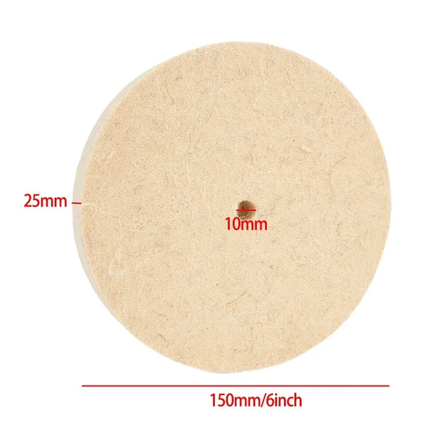 Demi-tampon Feutre De Laine Equipe – Large (23), épais 15 Mm, Gris, Occasion