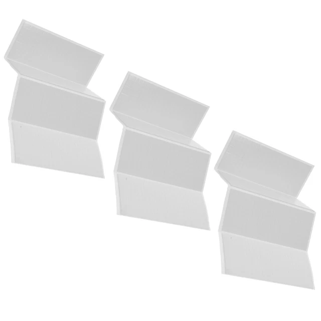 3 feuilles de mousse collante feuilles adhésives doubles carrés collants adhésif