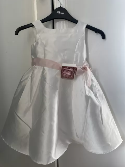 Monsoon Ivory flower girl dress