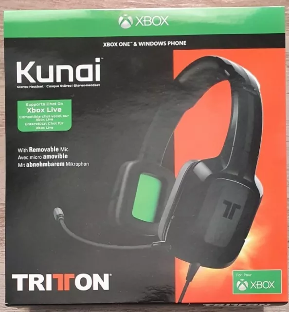 Casque Stéréo Gaming TRITTON Kunai 3.5mm pour Xbox One : : Jeux  vidéo