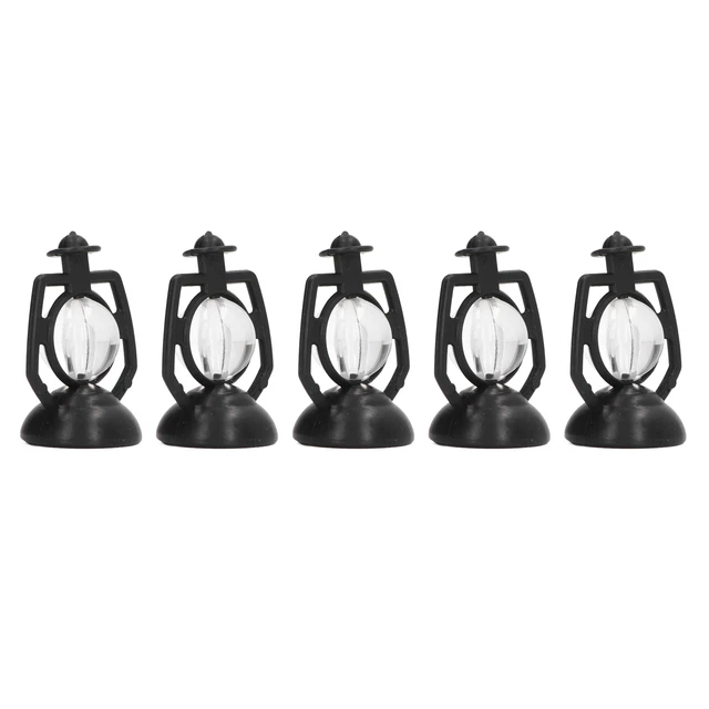 Dollhouse Retro Kerosene Lamp Action Figure Photography Miniature Oil Lamp D Sm1