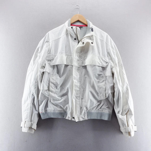 ROCKPORT MENS JACKET XL White Quilted Waterproof Hydro Shield Bomber 23.64 PicClick UK