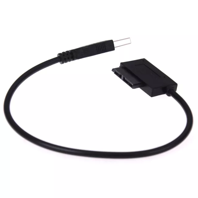 USB-zu-7+6-13-Pin-Slim-SATA/IDE-CD-DVD-ROM-Kabeladapter für optisches Laufwerk 3