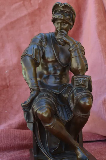 Sculpture en bronze, Laurent de Médicis XIXème Barbedienne - Collas H 31 cm